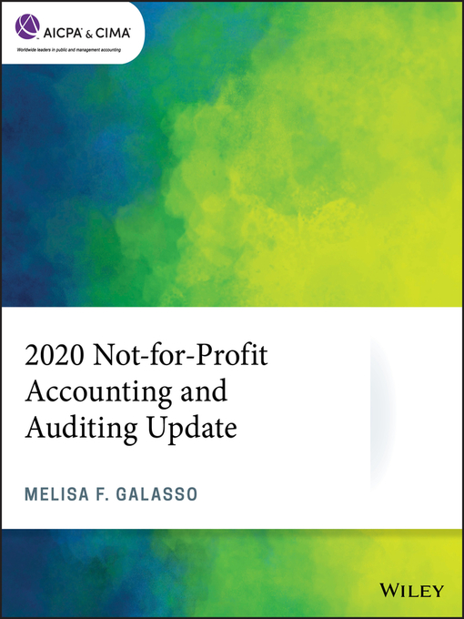 Cover image for 2020 Not-for-Profit Accounting and Auditing Update